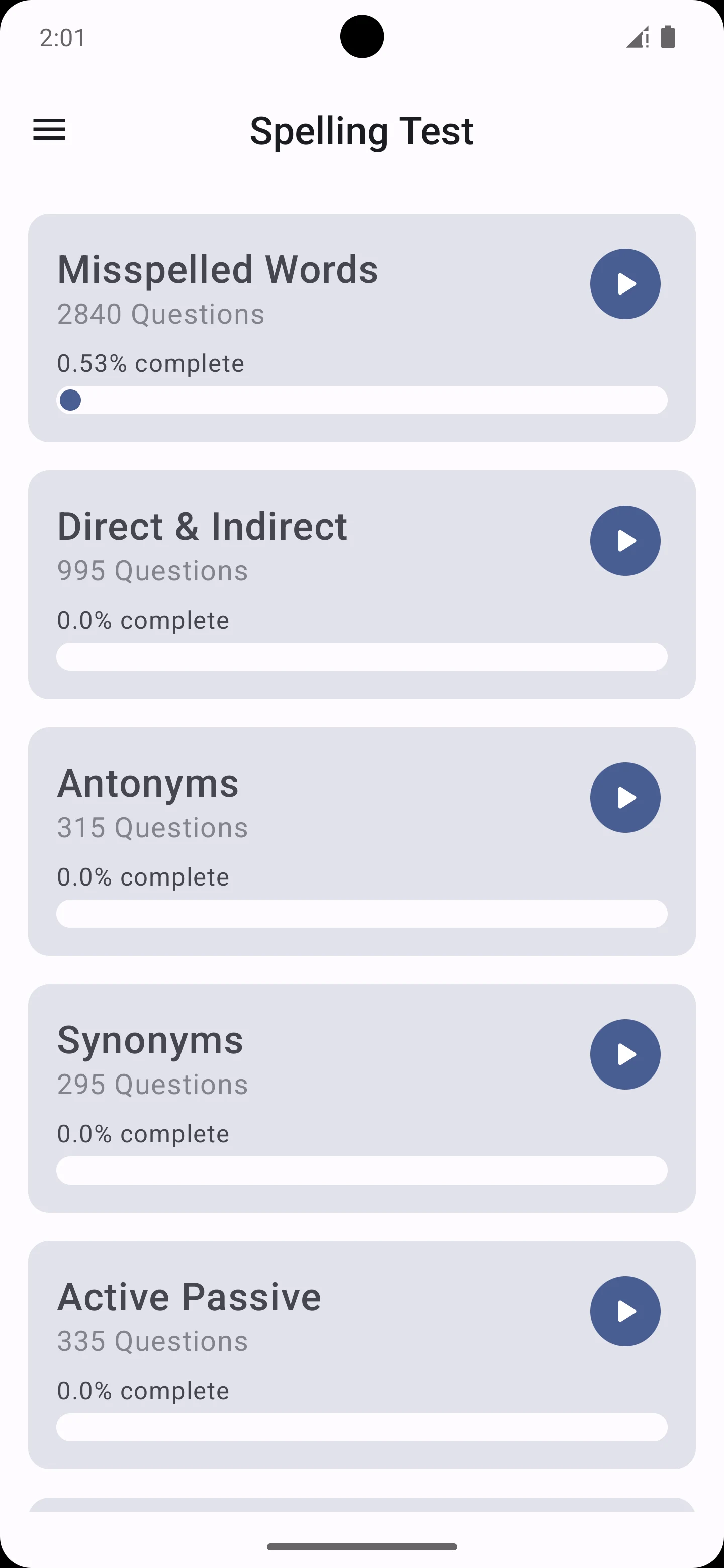Spelling Quiz: Spelling Test screenshot